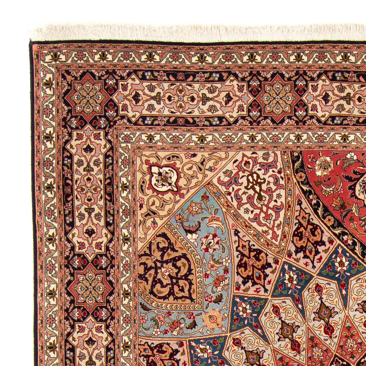 Tabriz - 50 Raj Koberec 204x255cm - Perský koberec