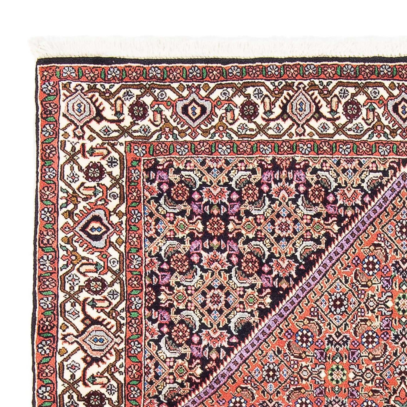 Perský koberec - Bijar - 172 x 111 cm - lososová