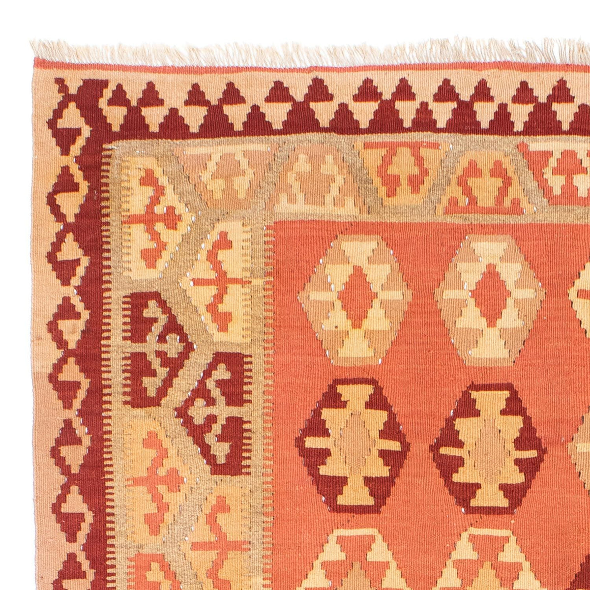 Kilim Fars Koberec 154x210cm - oranžová