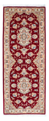 Tabriz - 50 Raj Koberec 83x213cm - Perský koberec - Běhoun / Tmavě červená / 83 x 213 cm Běhoun