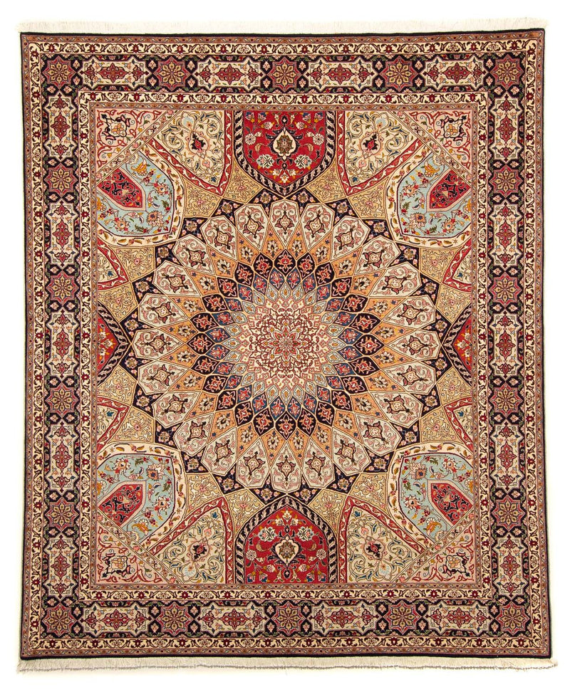 Tabriz - 50 Raj Koberec 205x246cm - Perský koberec