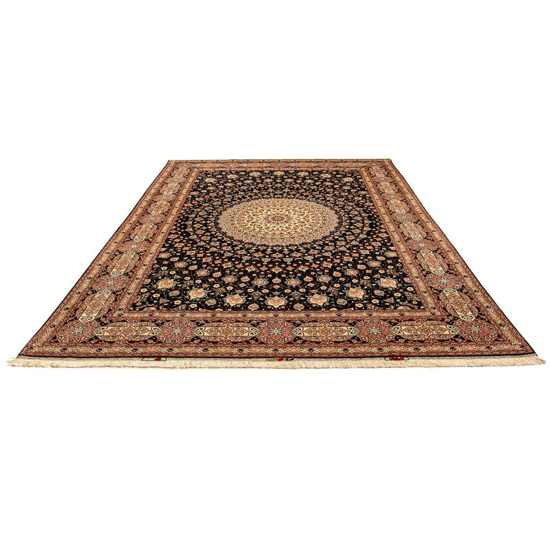 Tabriz - 50 Raj Koberec 248x338cm - Perský koberec - tmavě modrá