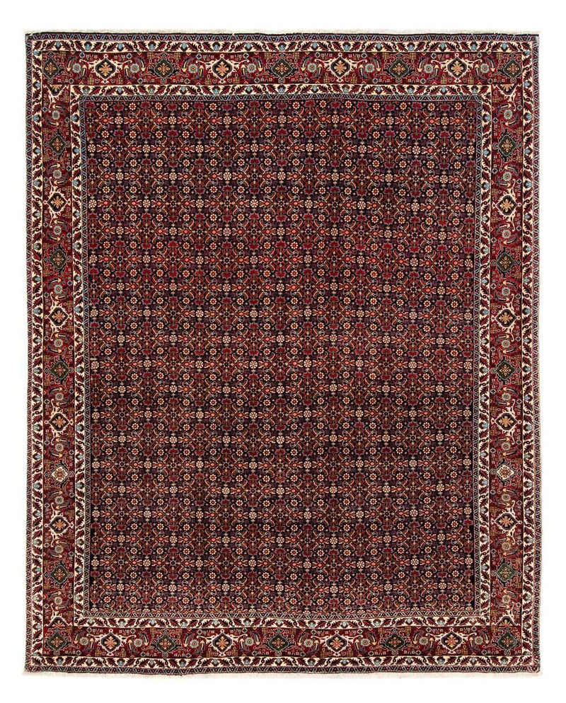 Bidjar Koberec 205x248cm - Perský koberec - tmavě červená