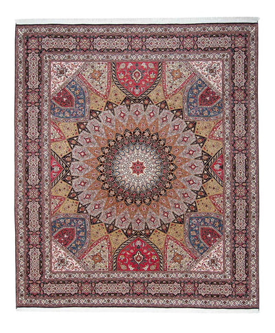 Tabriz - 50 Raj Koberec 254x303cm - Perský koberec