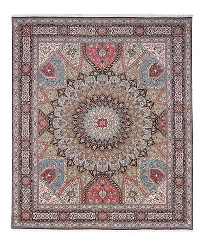 Tabriz - 50 Raj Koberec 252x303cm - Perský koberec