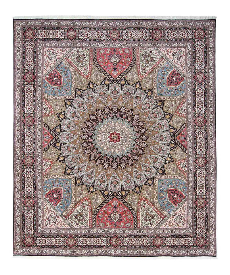 Tabriz - 50 Raj Koberec 252x303cm - Perský koberec