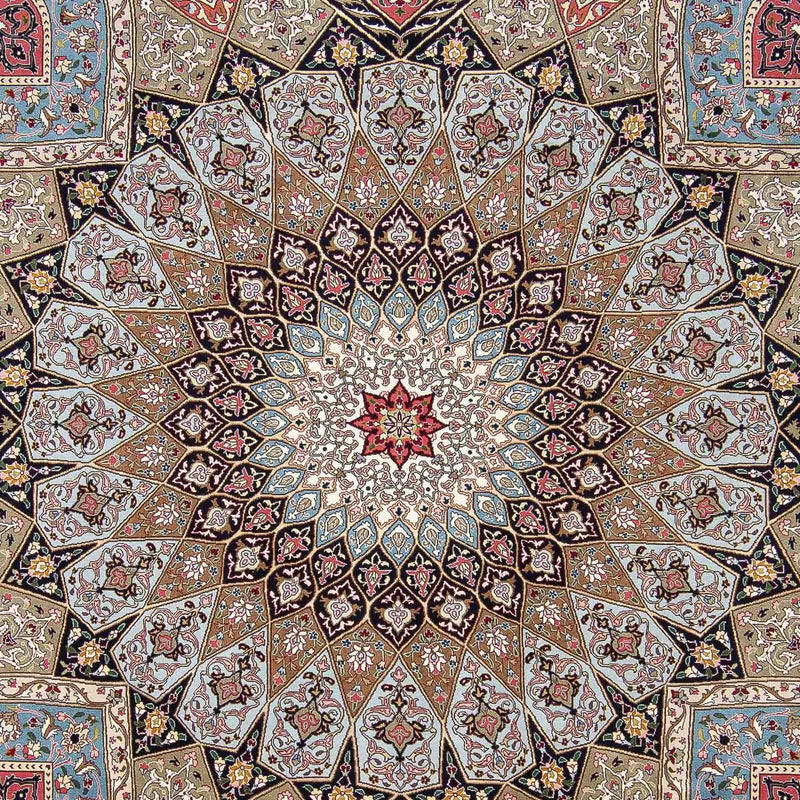 Tabriz - 50 Raj Koberec 252x303cm - Perský koberec