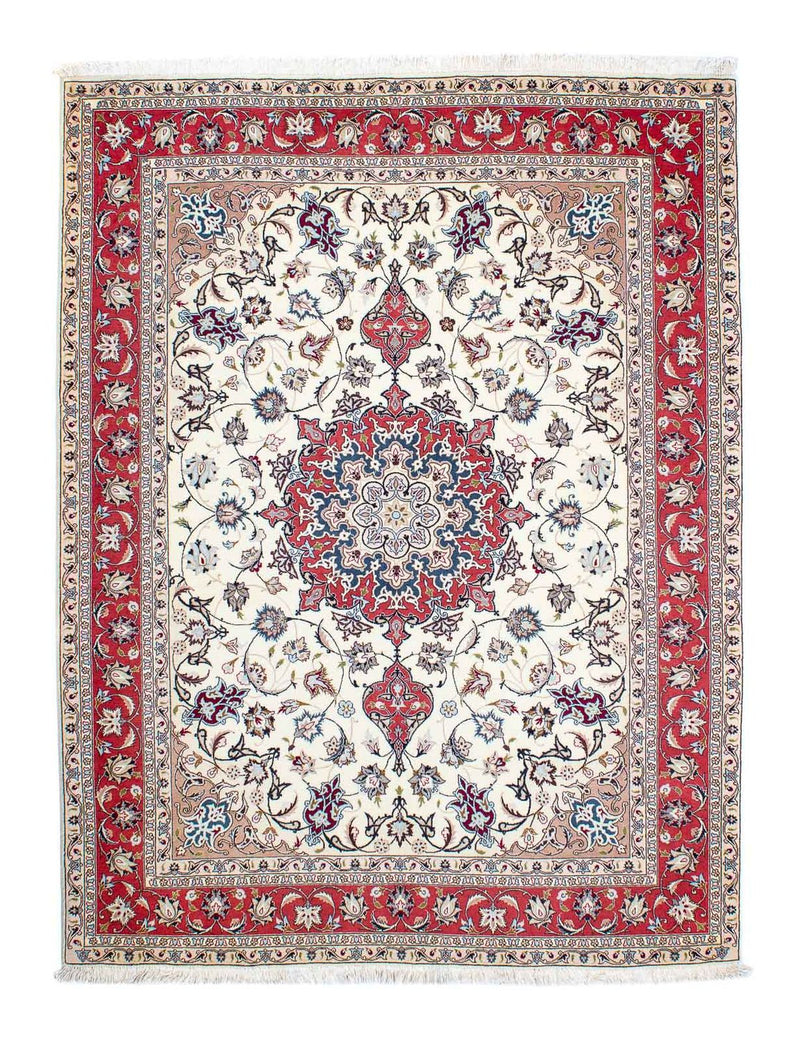 Tabriz - 50 Raj Koberec 156x191cm - Perský koberec - béžová