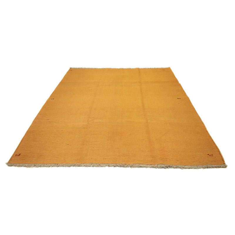 Perský Gabbeh Koberec 218x288cm - Perserteppich Wollteppich - zlatá