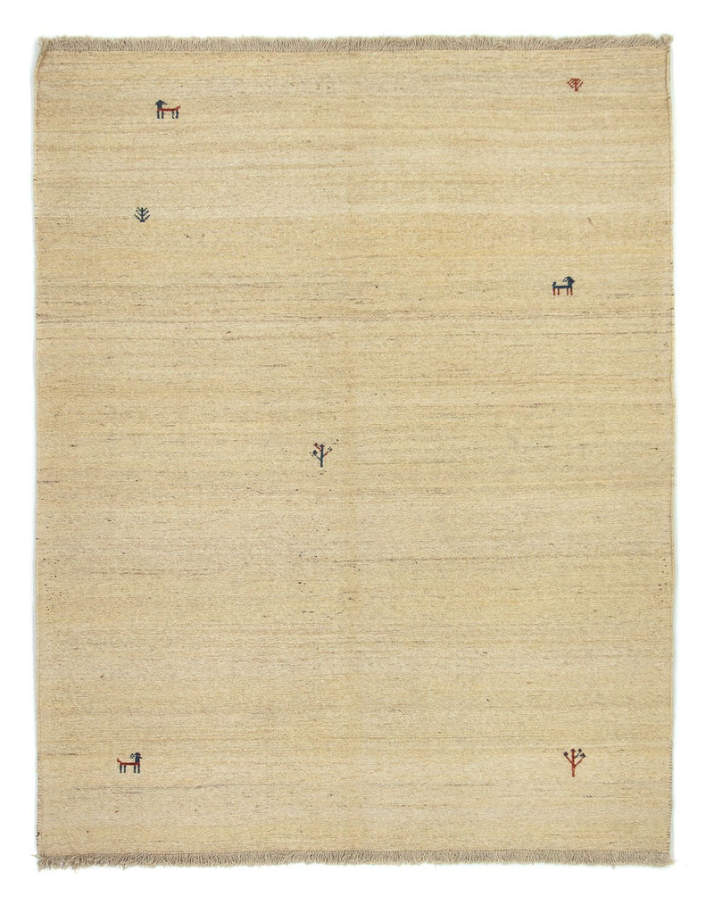 Perský Gabbeh Koberec 158x206cm - Perserteppich Wollteppich