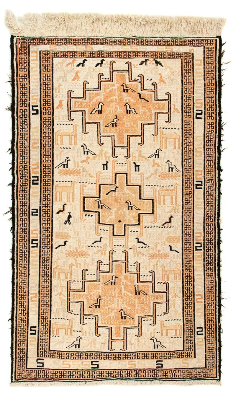Hedvábný kilim Koberec 65x101cm