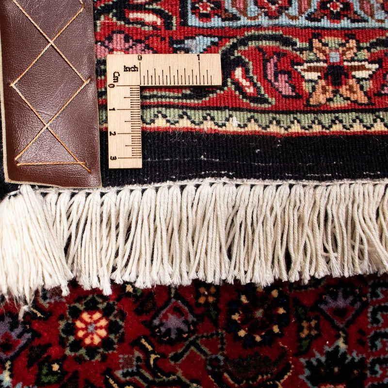 Perský koberec - Bijar - 253 x 200 cm - tmavě červená