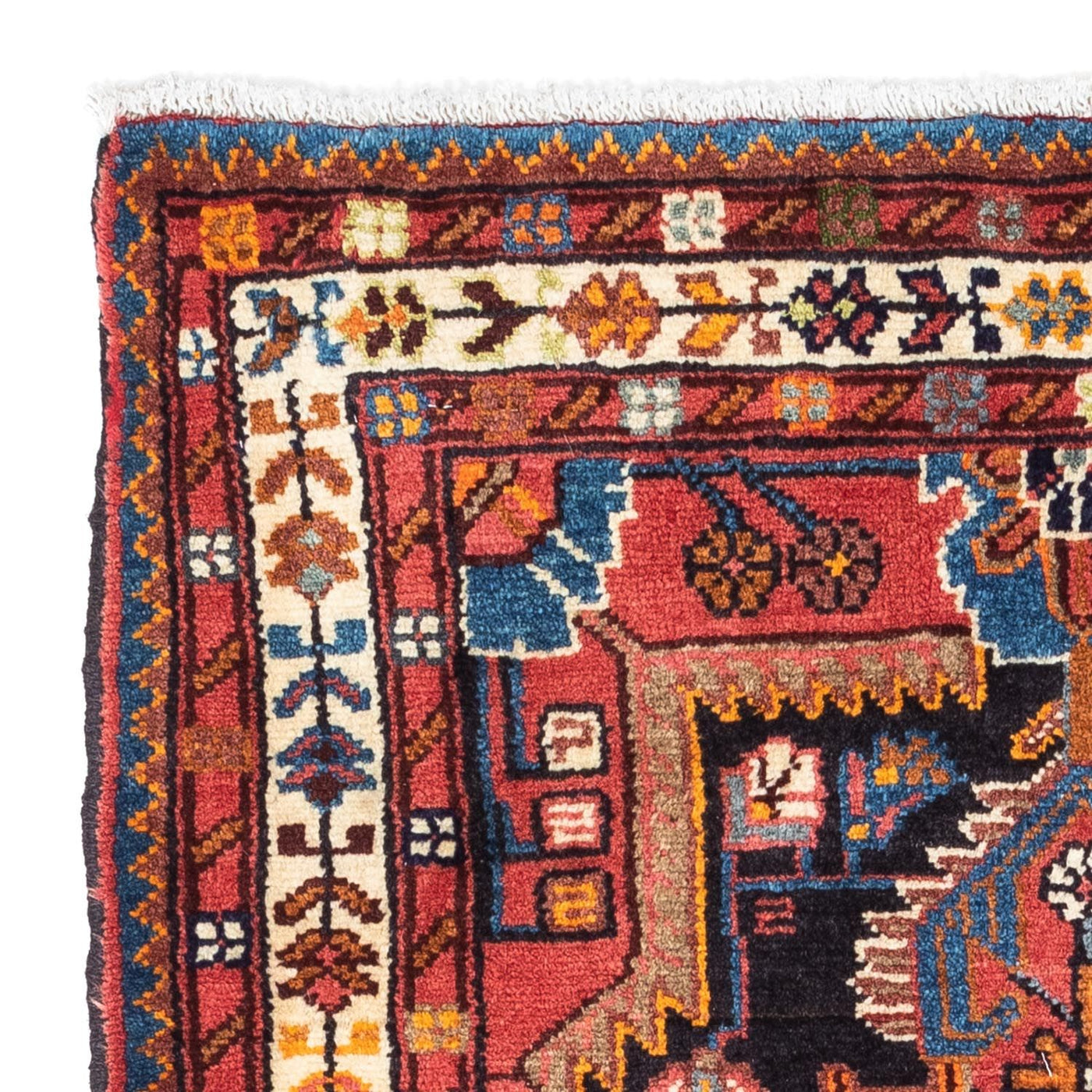 Perserteppich - Nomadic 122 x 80 cm - hellrot