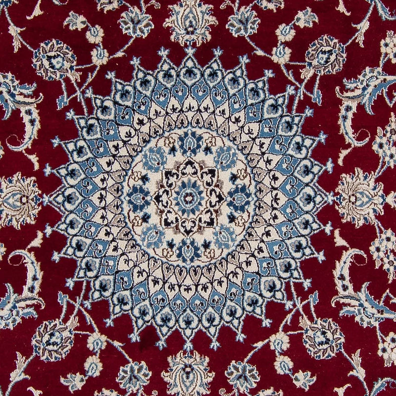 Nain Koberec 246x318cm - Perský koberec - tmavě červená