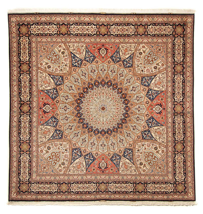 Tabriz - 50 Raj Koberec 250x253cm - Perský koberec
