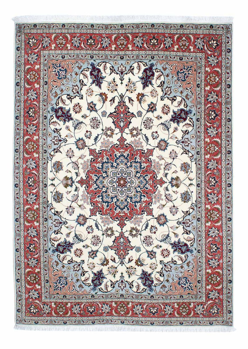 Tabriz - 50 Raj Koberec 150x205cm - Perský koberec - béžová