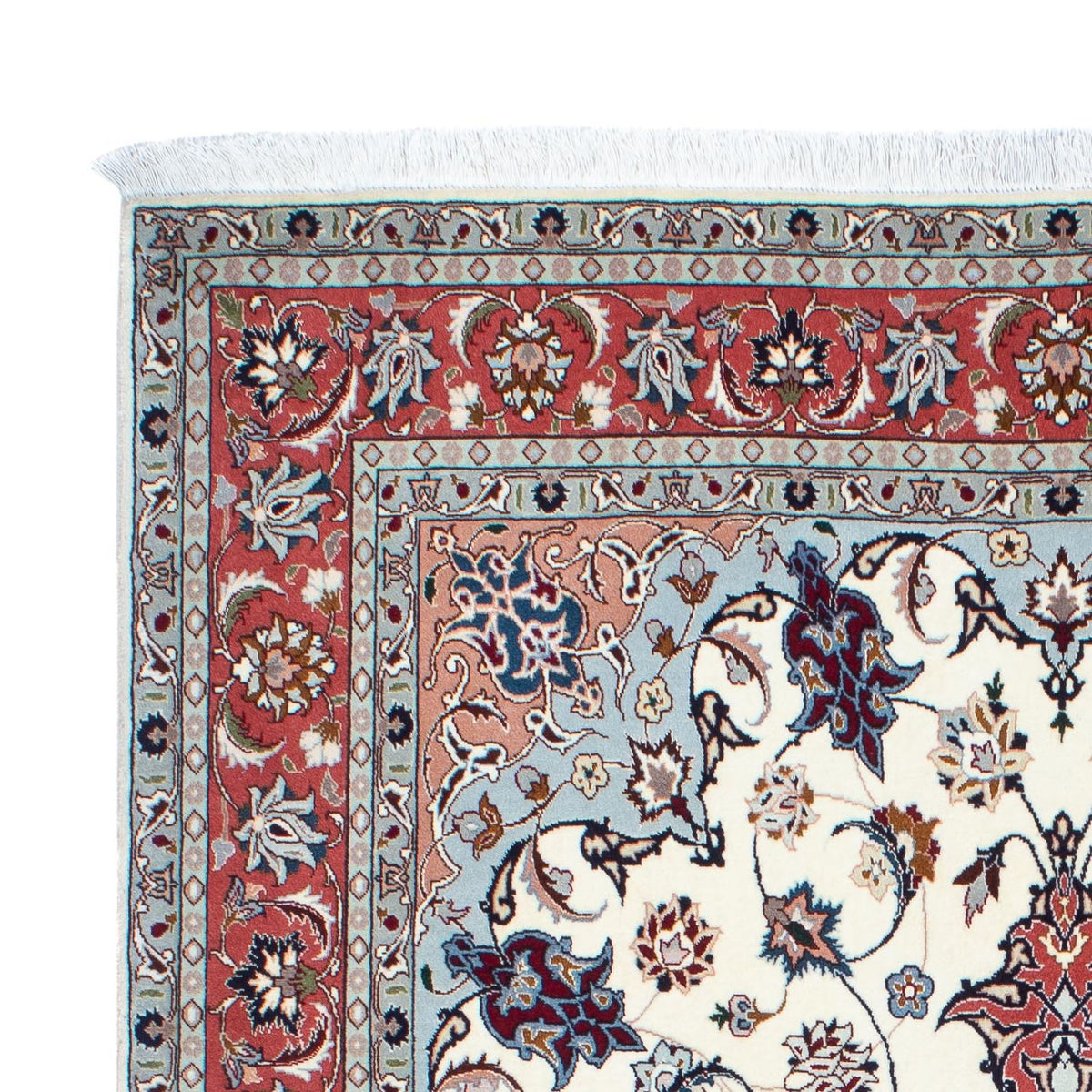 Tabriz - 50 Raj Koberec 150x205cm - Perský koberec - béžová