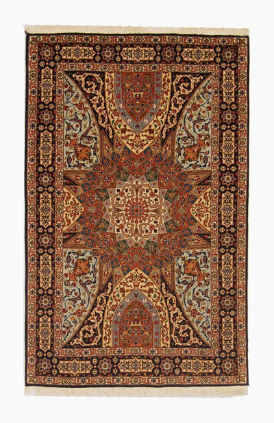 Tabriz - 50 Raj Koberec 98x154cm - Perský koberec