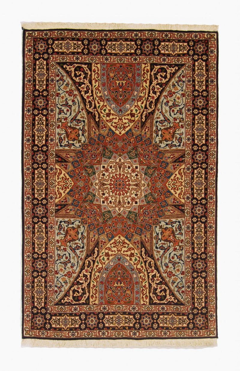 Tabriz - 50 Raj Koberec 154x98cm - Perský koberec