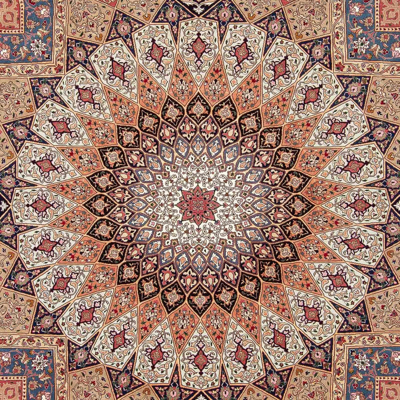 Tabriz - 50 Raj Koberec 254x298cm - Perský koberec