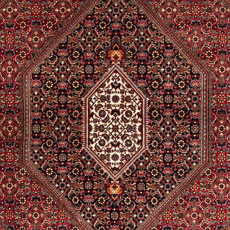 Bidjar Koberec 168x232cm - Perský koberec - tmavě červená