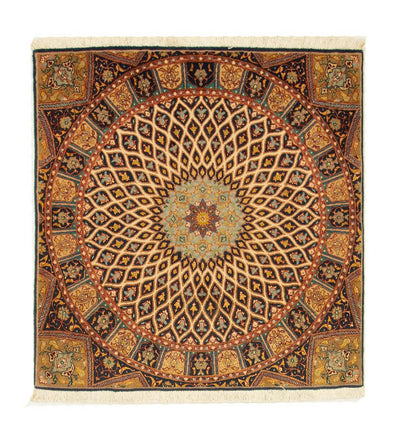 Tabriz - 50 Raj Koberec 100x100cm - Perský koberec