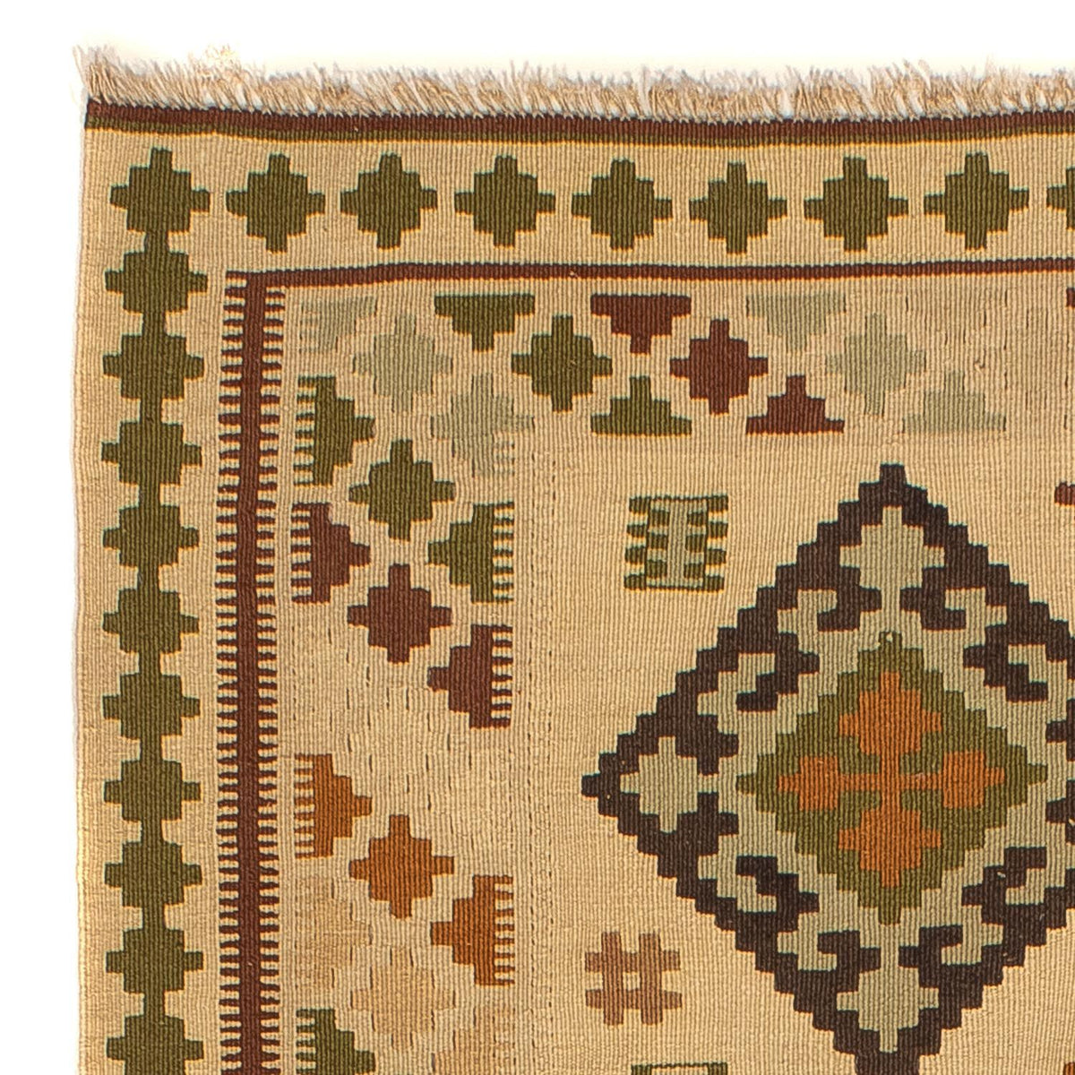 Kilim Fars Koberec 135x198cm - světle hnědá