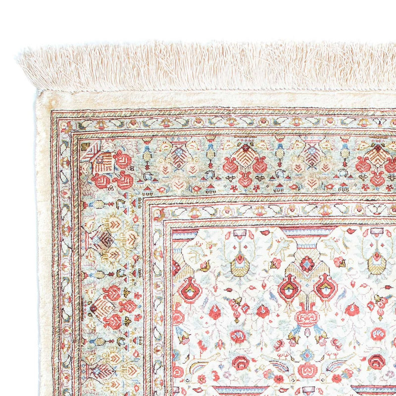 Qom Koberec 75x118cm - Perský koberec - béžová
