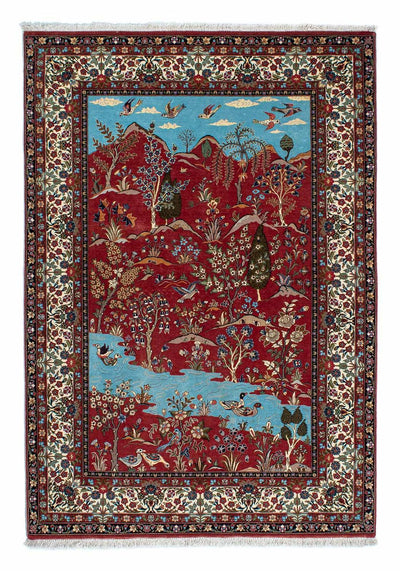 Qom Koberec 138x203cm - Perský koberec