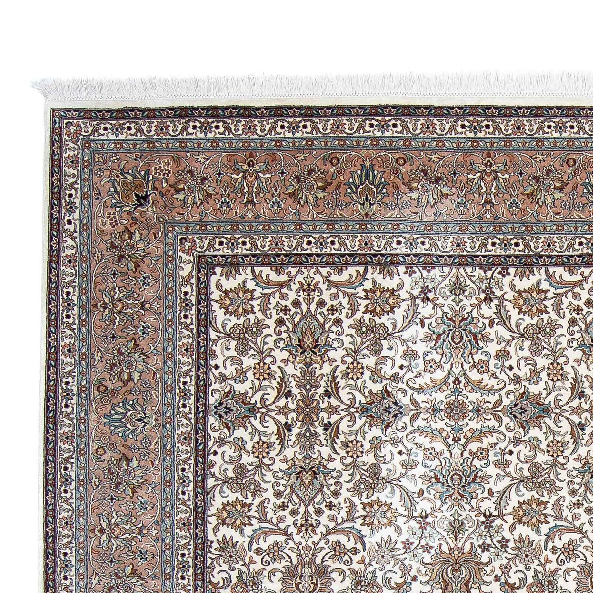 Kašmírské hedvábí Koberec 243x246cm - Orientální koberec