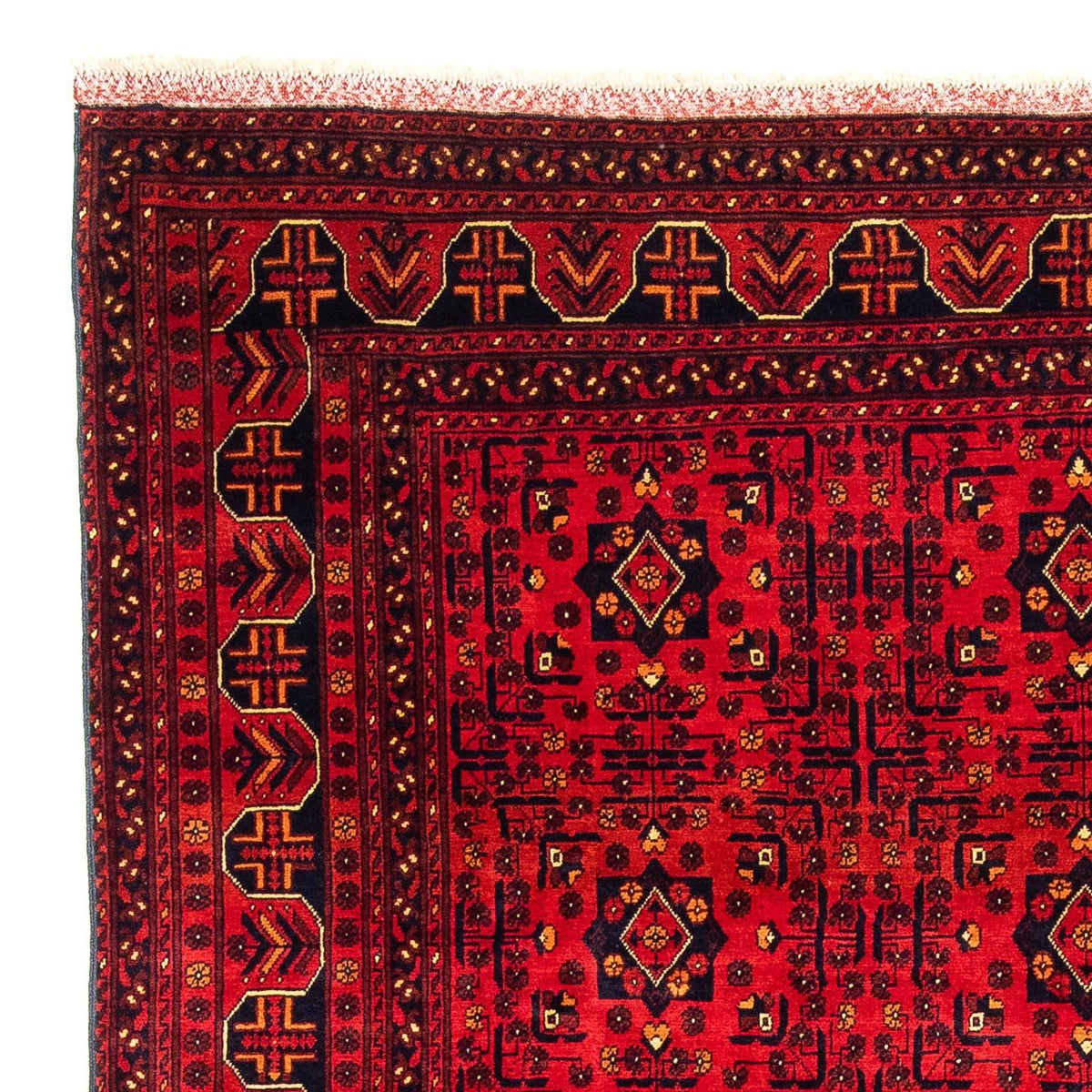 Khal Mohammadi Koberec 199x287cm - Orientální koberec - tmavě červená