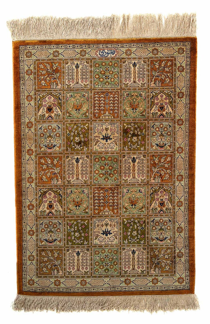 Qom Koberec 76x55cm - Perský koberec