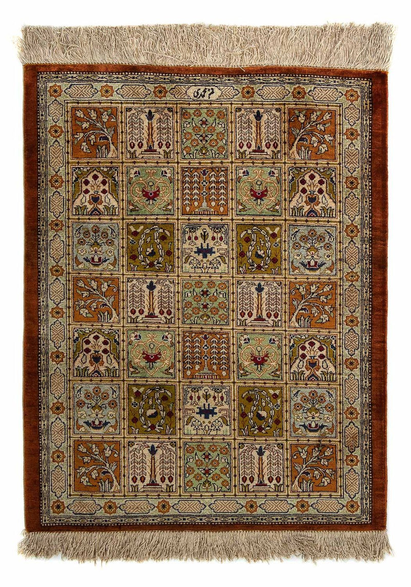 Qom Koberec 56x72cm - Perský koberec