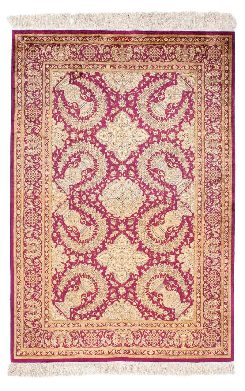 Qom Koberec 98x148cm - Perský koberec
