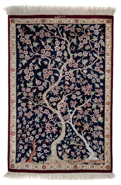 Qom Koberec 59x87cm - Perský koberec