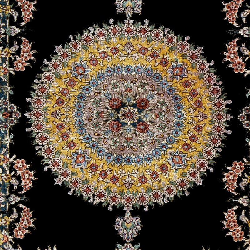 Qom Koberec 59x89cm - Perský koberec