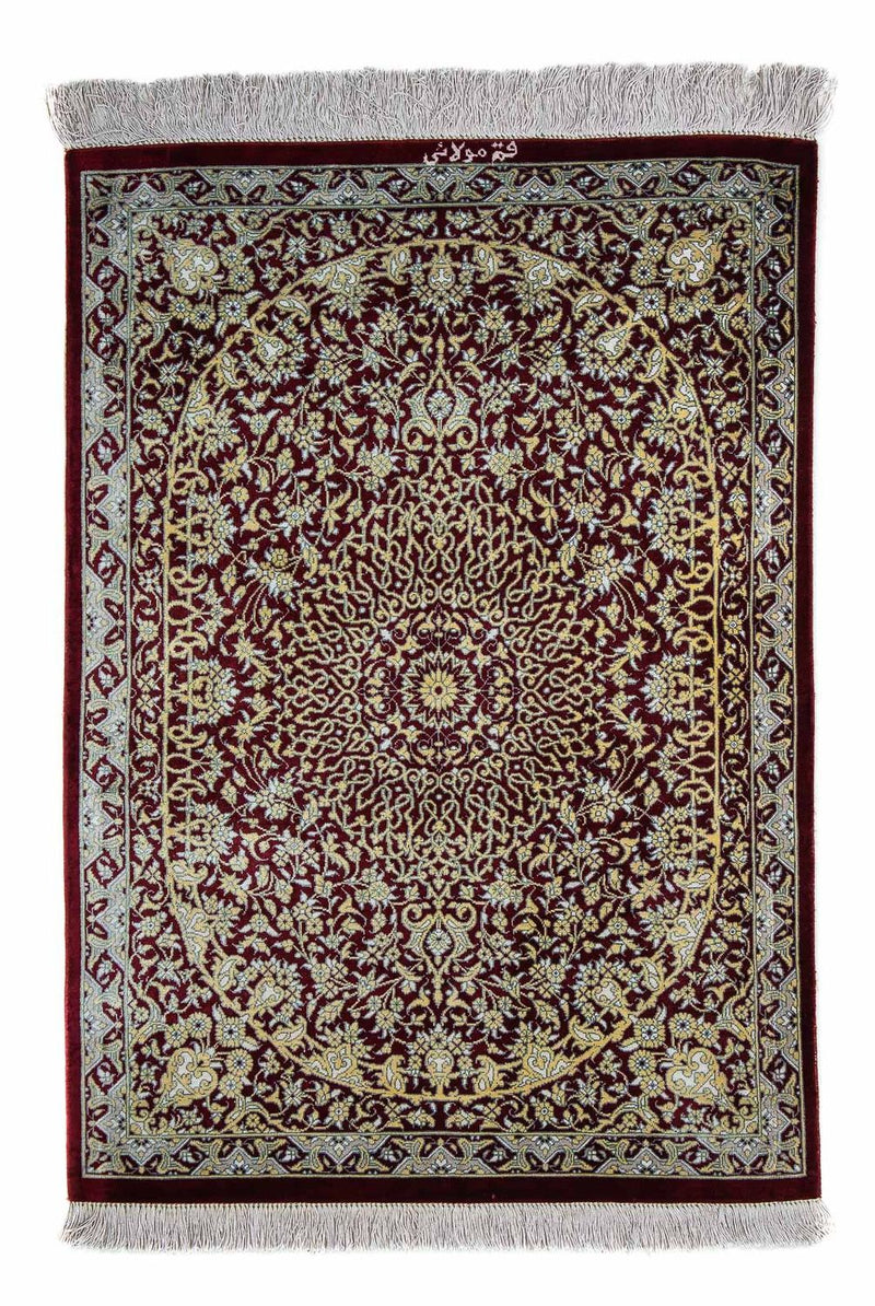 Qom Koberec 54x78cm - Perský koberec
