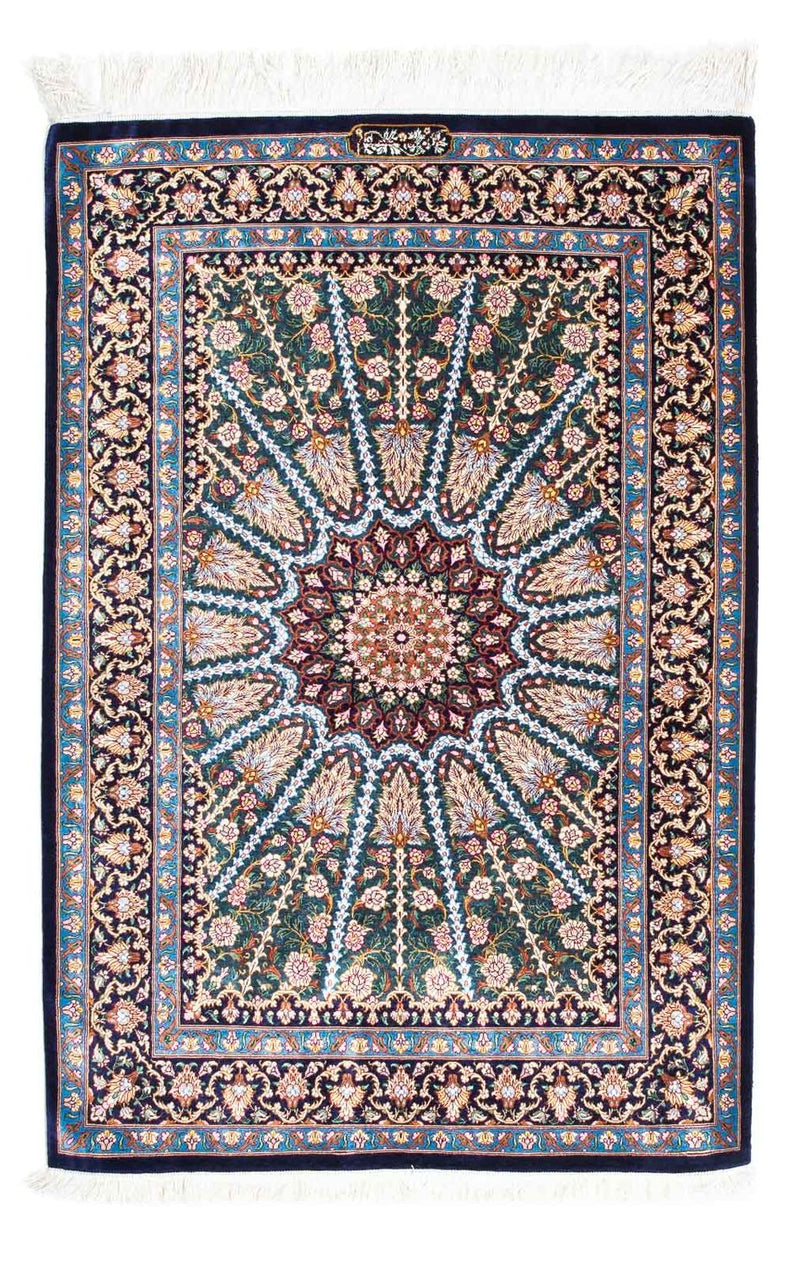 Qom Koberec 81x121cm - Perský koberec