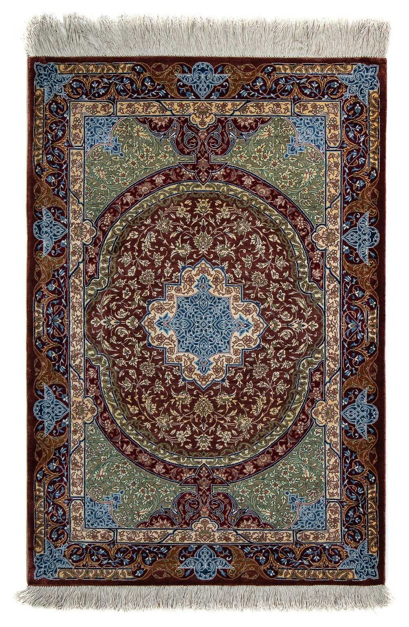 Qom Koberec 61x90cm - Perský koberec