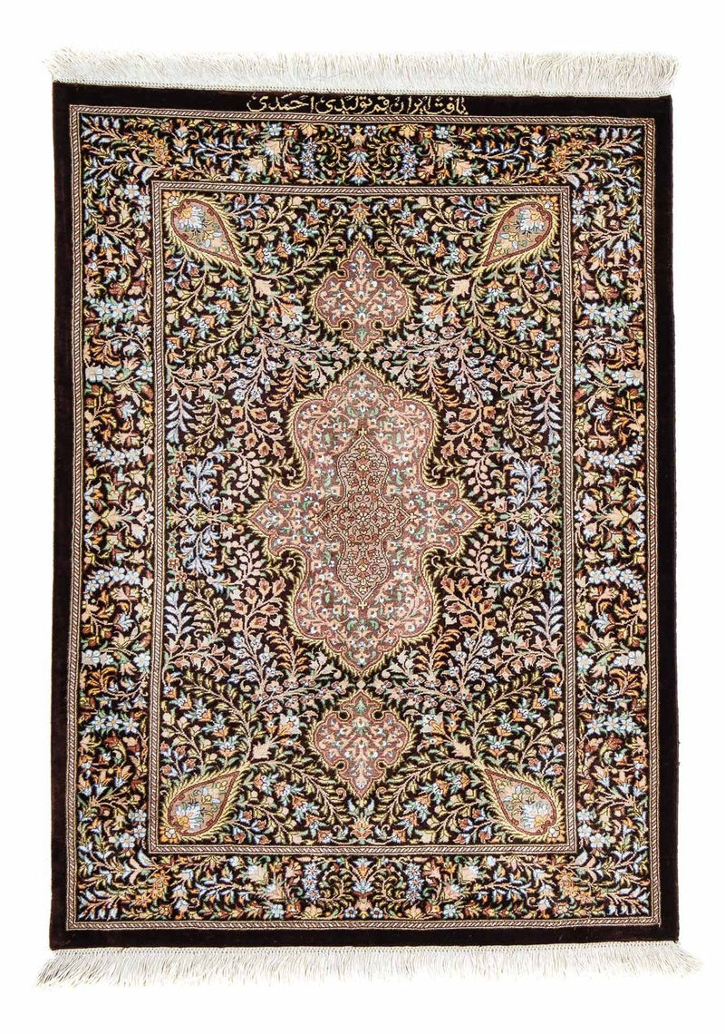 Qom Koberec 91x61cm - Perský koberec