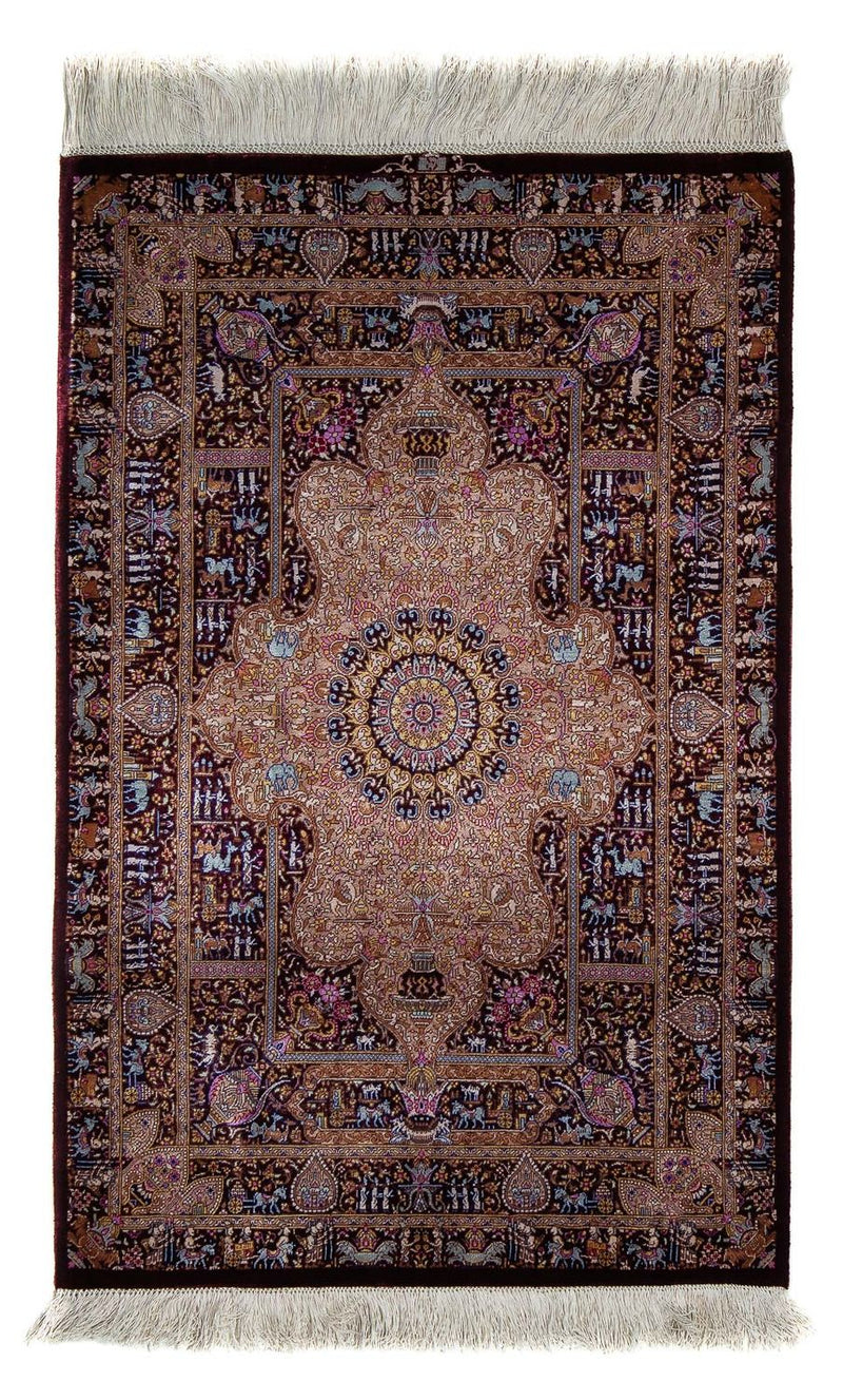 Qom Koberec 62x90cm - Perský koberec