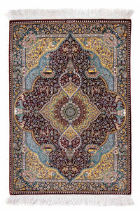 Qom Koberec 60x87cm - Perský koberec – product image