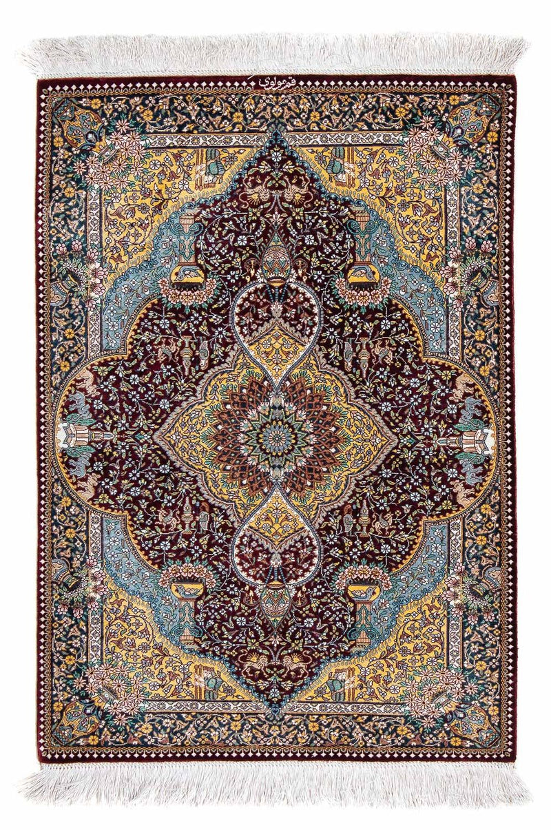 Qom Koberec 60x87cm - Perský koberec