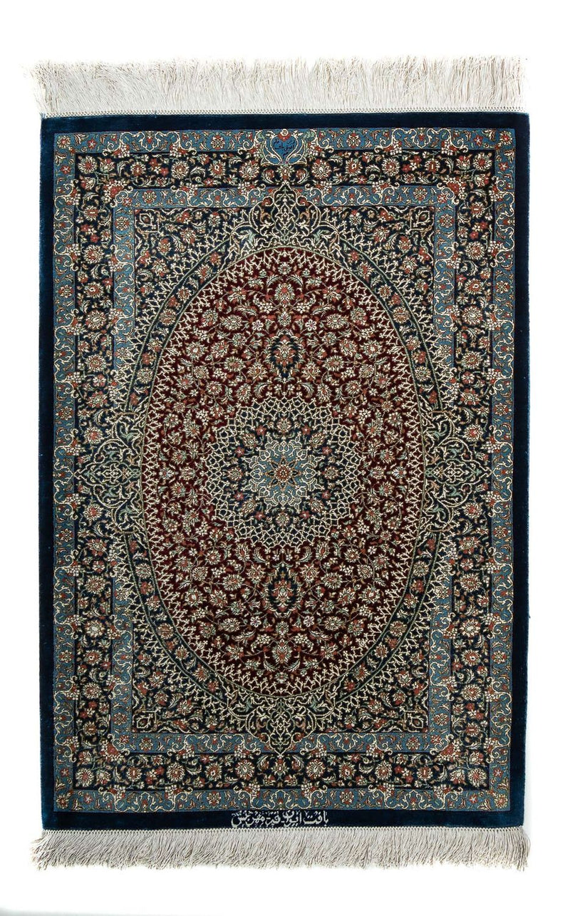 Qom Koberec 59x89cm - Perský koberec