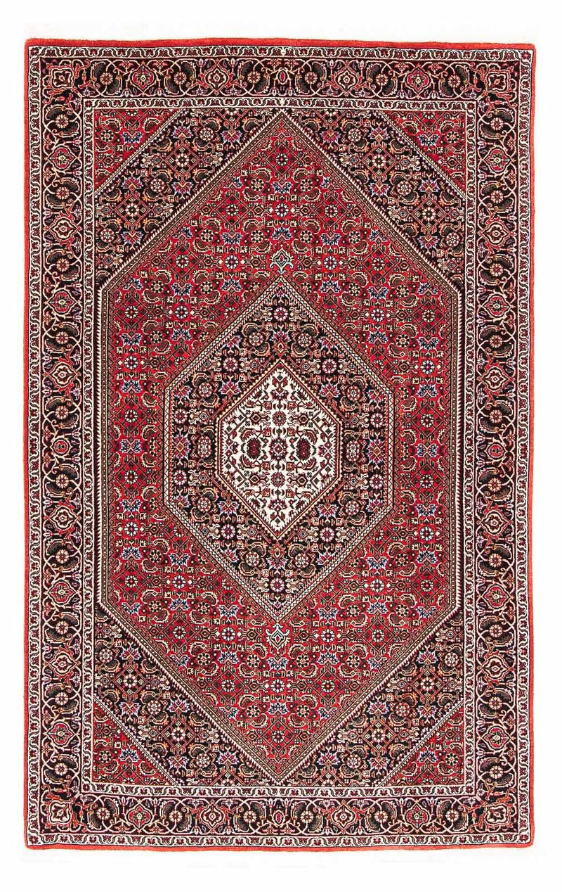 Bidjar Koberec 111x181cm - Perský koberec - červená