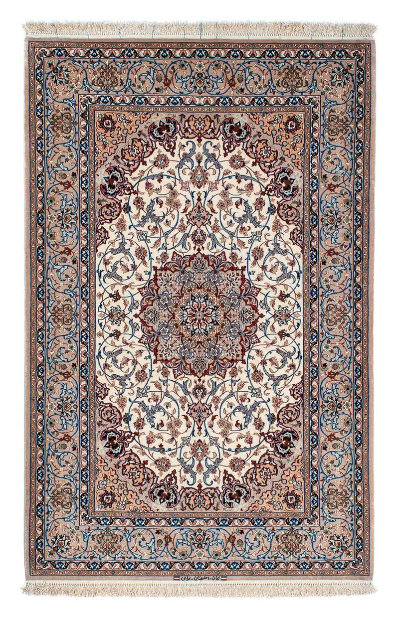 Qom hedvábí Koberec 128x202cm - Perský koberec
