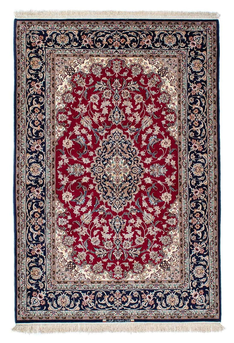 Qom hedvábí Koberec 130x200cm - Perský koberec