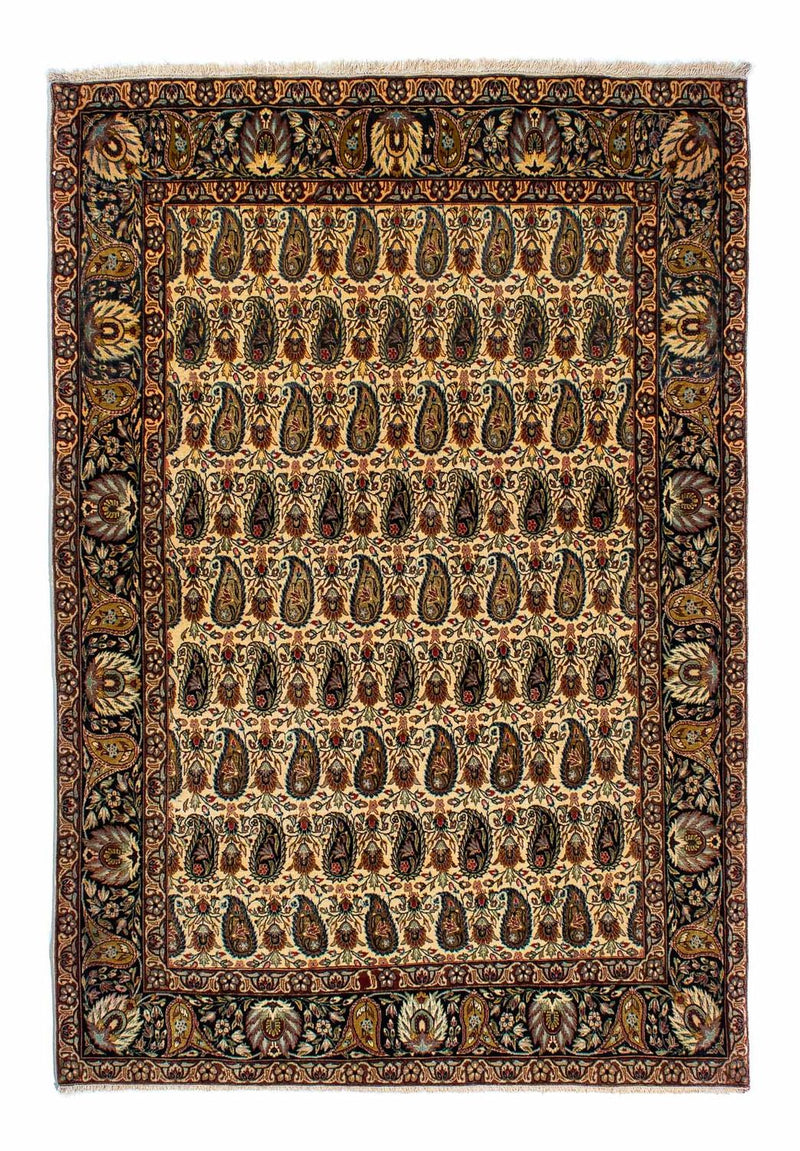 Qom hedvábí Koberec 135x195cm - Perský koberec