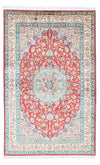 Qom Koberec 98x156cm - Perský koberec - Obdélníkový / Červená / 98 x 156 cm Obdélníkový