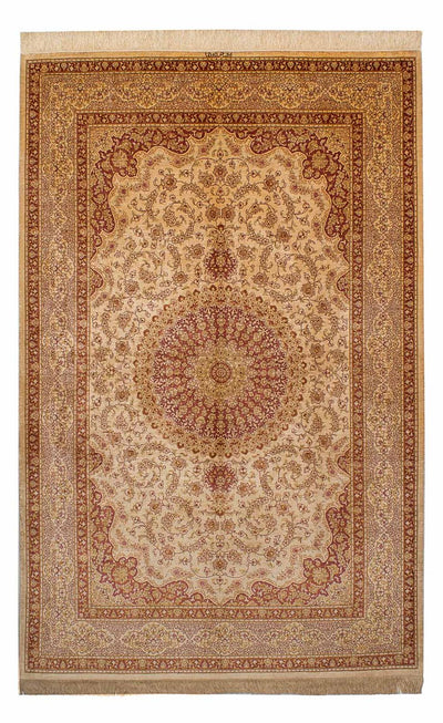 Qom hedvábí Koberec 154x237cm - Perský koberec